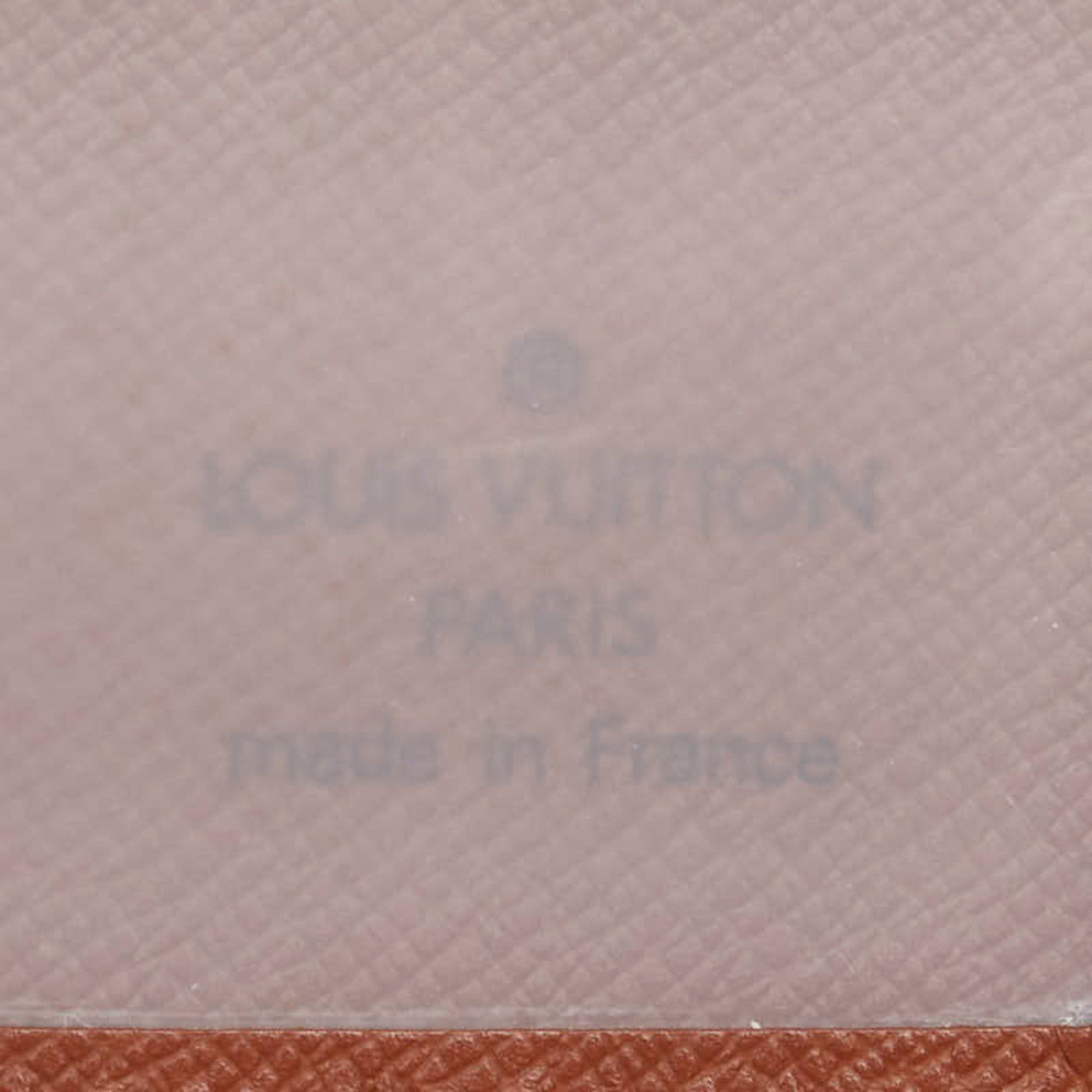 Louis Vuitton Louis Vuitton Taiga Porte Tresor Etui Papier Pass Case, Brown Leather, Men's, LOUIS VUITTON Size ONE SIZE - 7 Thumbnail