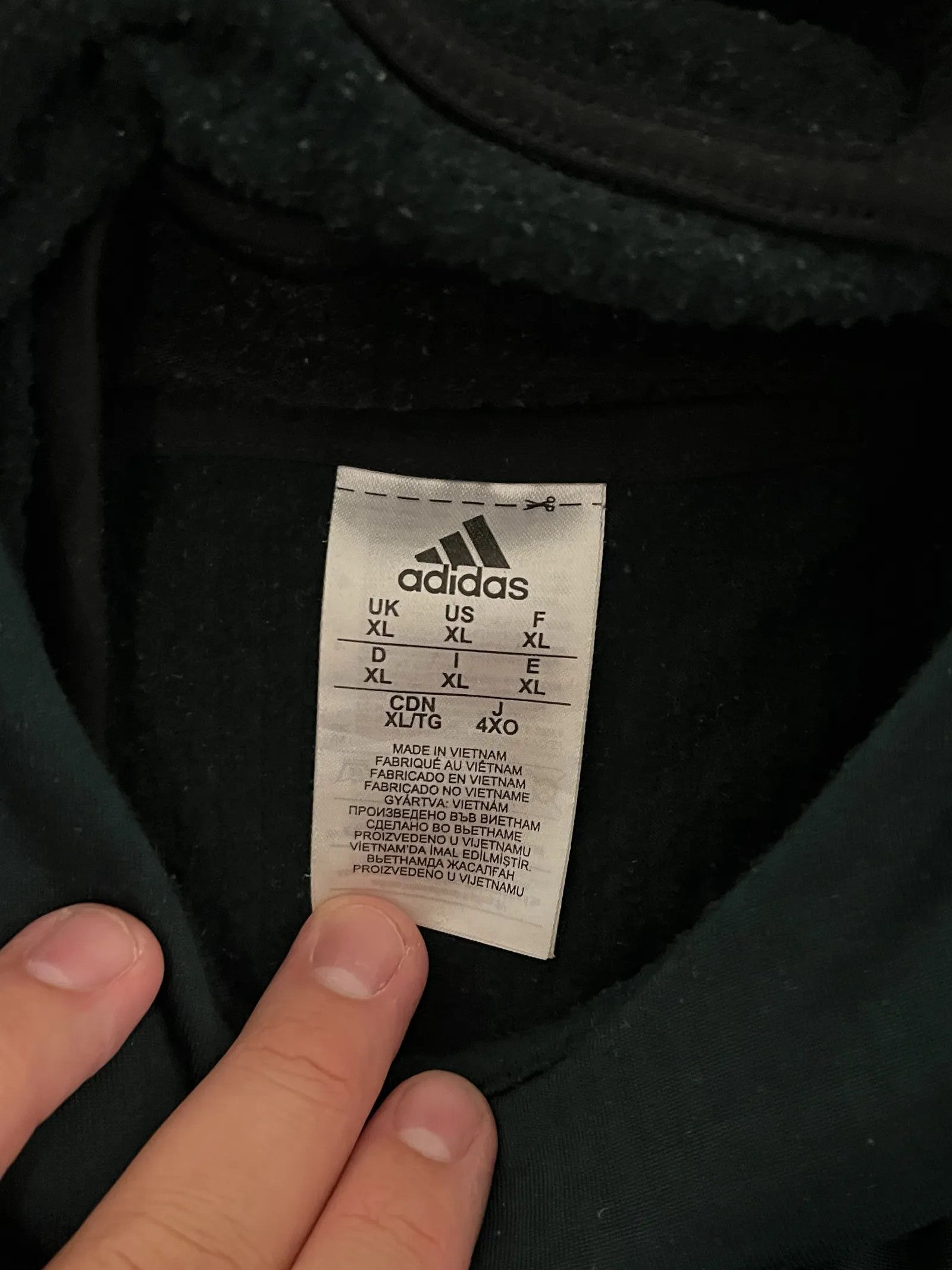 Adidas Adidas Hoodie Size US XL / EU 56 / 4 - 3 Thumbnail