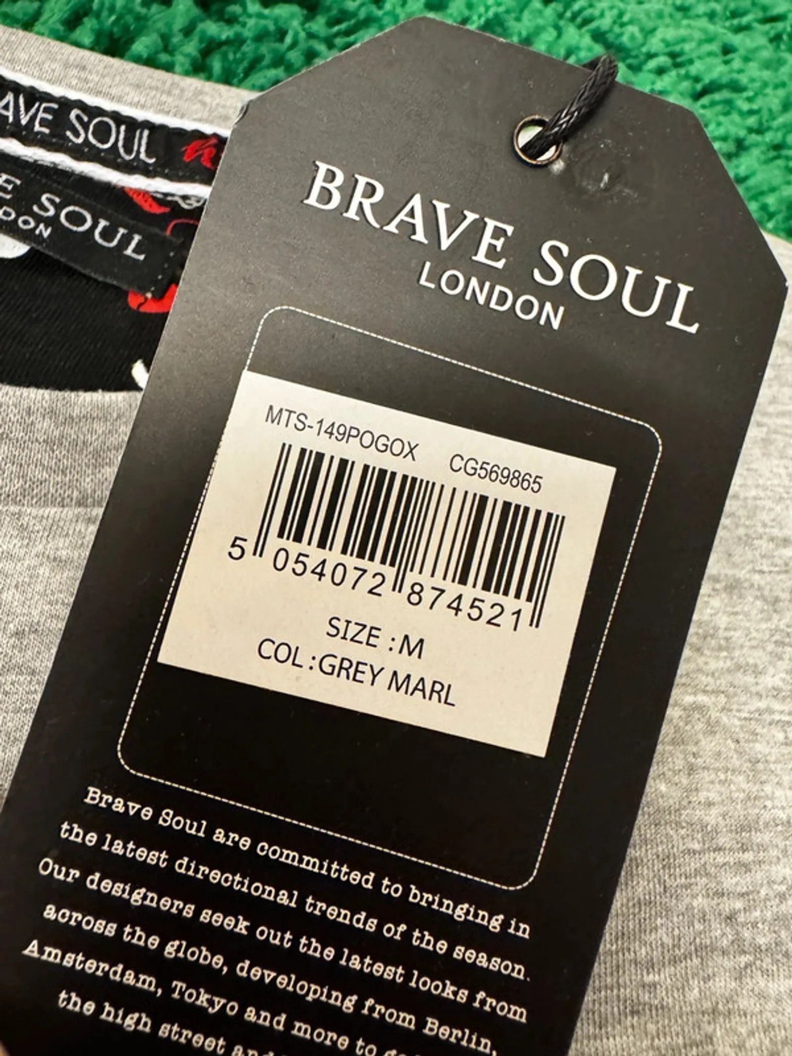 Brave Soul Brave Soul T-shirt Size US M / EU 48-50 / 2 - 2 Thumbnail
