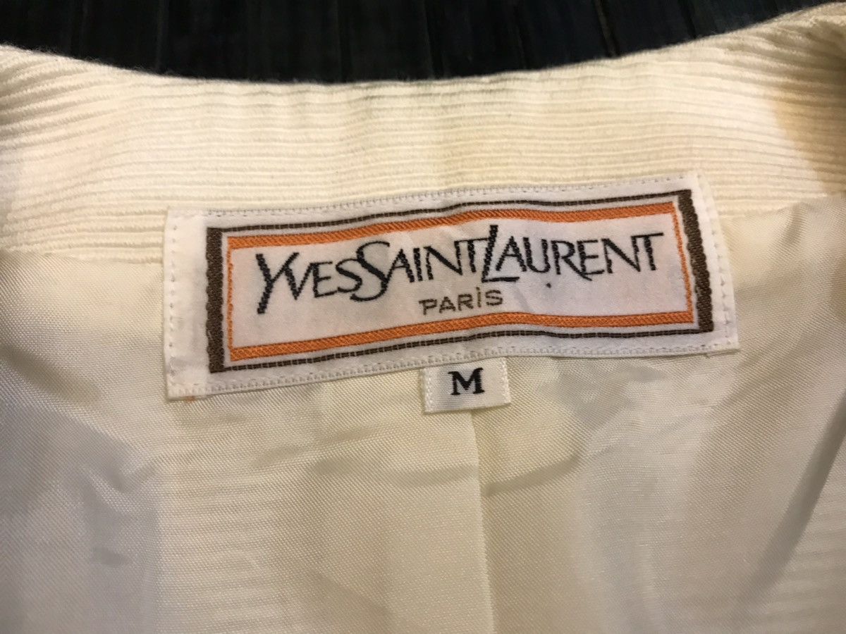 Saint Laurent Paris VINTAGE YVES SAINT LAURENT SINGLE BREASTED FITTED BLAZER Size US M / EU 48-50 / 2 - 3 Thumbnail