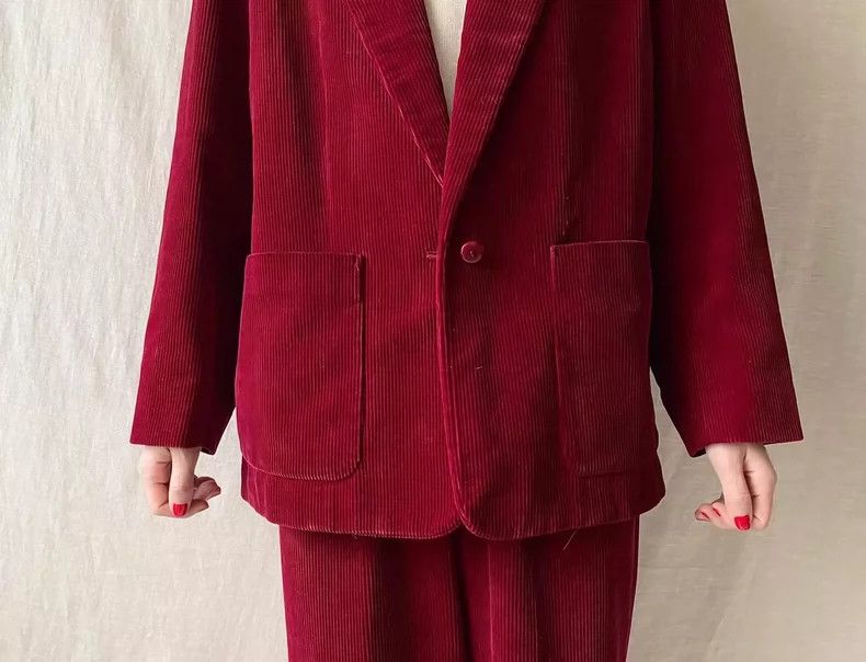 Kenzo Kenzo 1982 AW Corduroy Suit Set - dmc Size US 34 / EU 50 - 7 Thumbnail