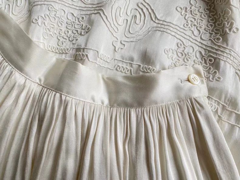 Kenzo Kenzo 1989AW Runway Distressed Satin Skirt - dmc Size US 26 / EU 42 - 6 Thumbnail