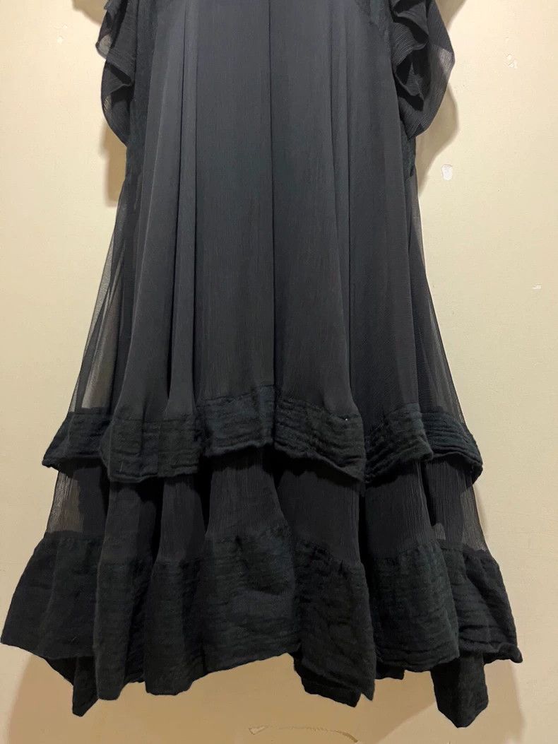 Kenzo Kenzo Silk Wool Black Maxi Dress - dmc Size ONE SIZE - 6 Thumbnail