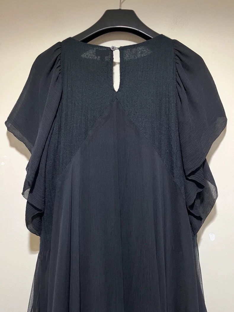 Kenzo Kenzo Silk Wool Black Maxi Dress - dmc Size ONE SIZE - 5 Thumbnail