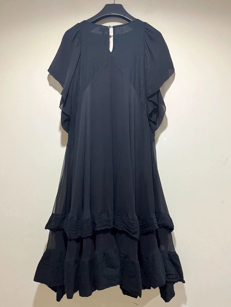 Kenzo Kenzo Silk Wool Black Maxi Dress - dmc Size ONE SIZE - 2 Thumbnail