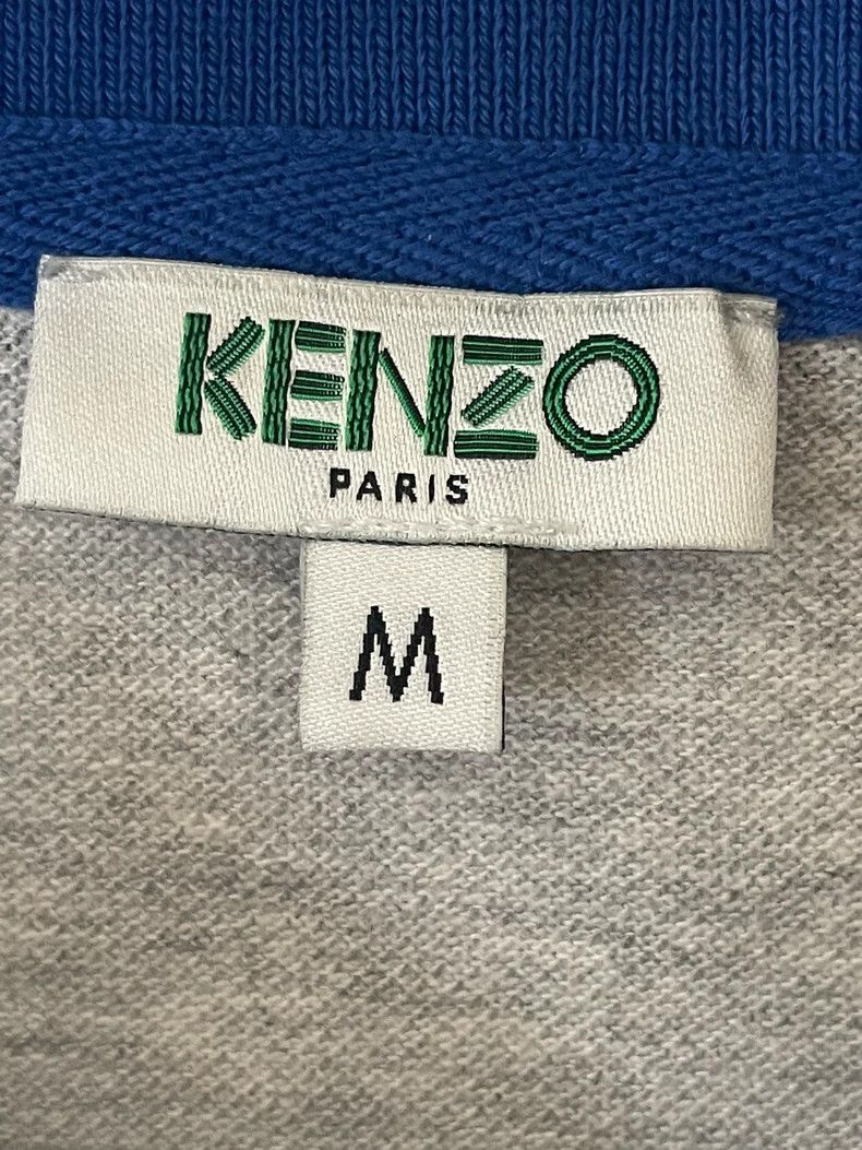 Kenzo KENZO Blue Grey Paneled Polo Shirt - dmc Size US S / EU 44-46 / 1 - 4 Thumbnail