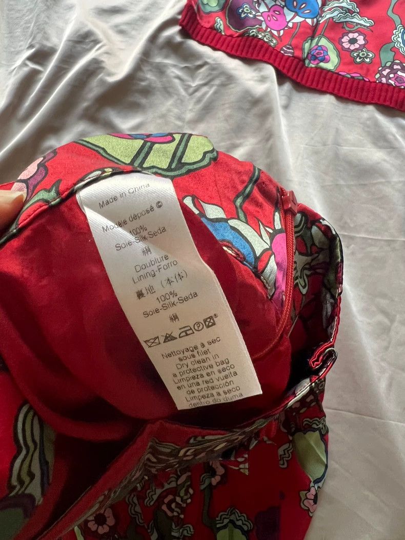 Kenzo KENZO Red Floral Knit Set - dmc Size US S / EU 44-46 / 1 - 8 Thumbnail