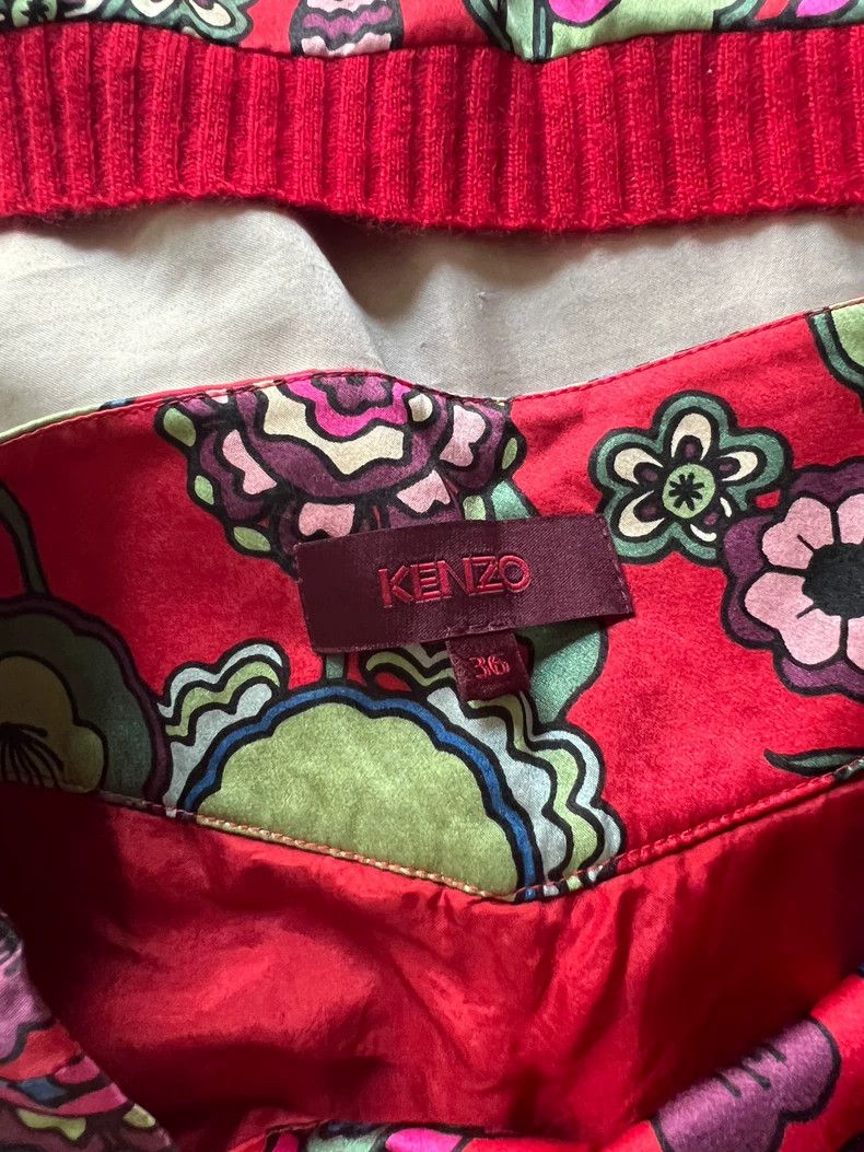 Kenzo KENZO Red Floral Knit Set - dmc Size US S / EU 44-46 / 1 - 7 Thumbnail