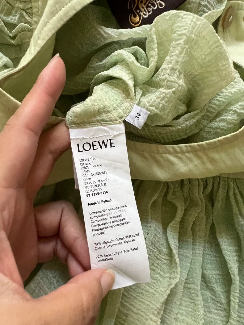 Loewe LOEWE Mint Green Two-Piece Dress - dmc Size US XS / EU 42 / 0 - 5 Thumbnail