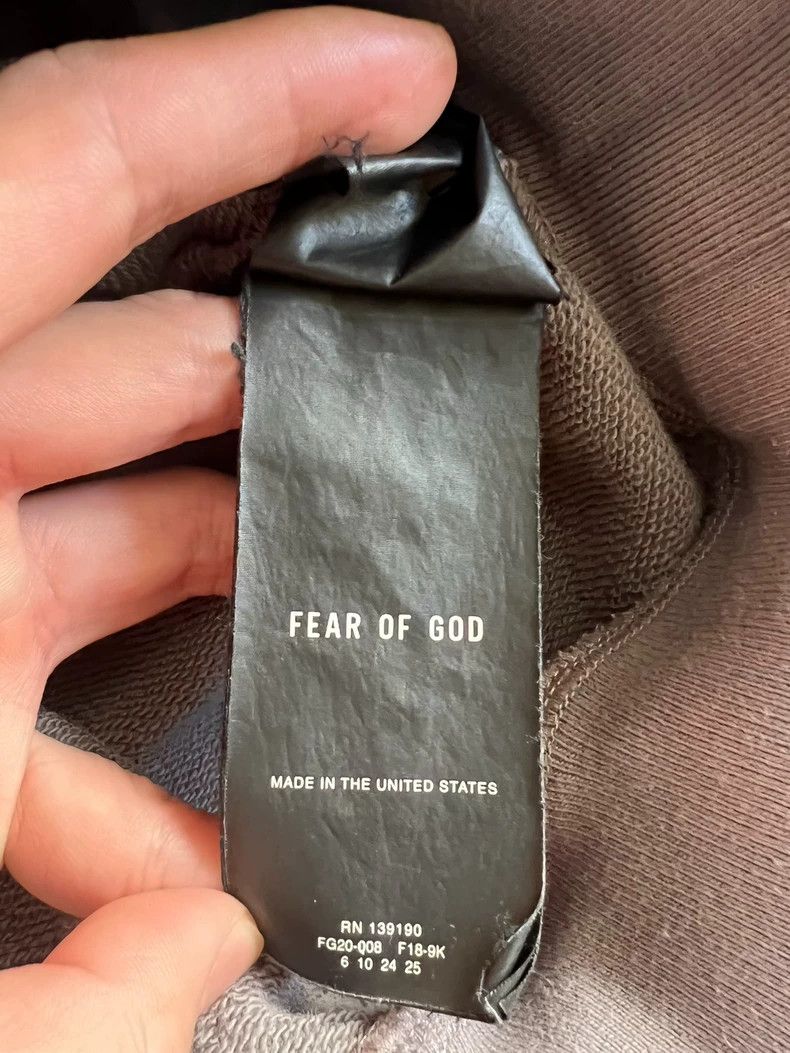 Fear of God FOG 6th Henry Neck Gray Sweatshirt M - dmc Size US M / EU 48-50 / 2 - 5 Thumbnail