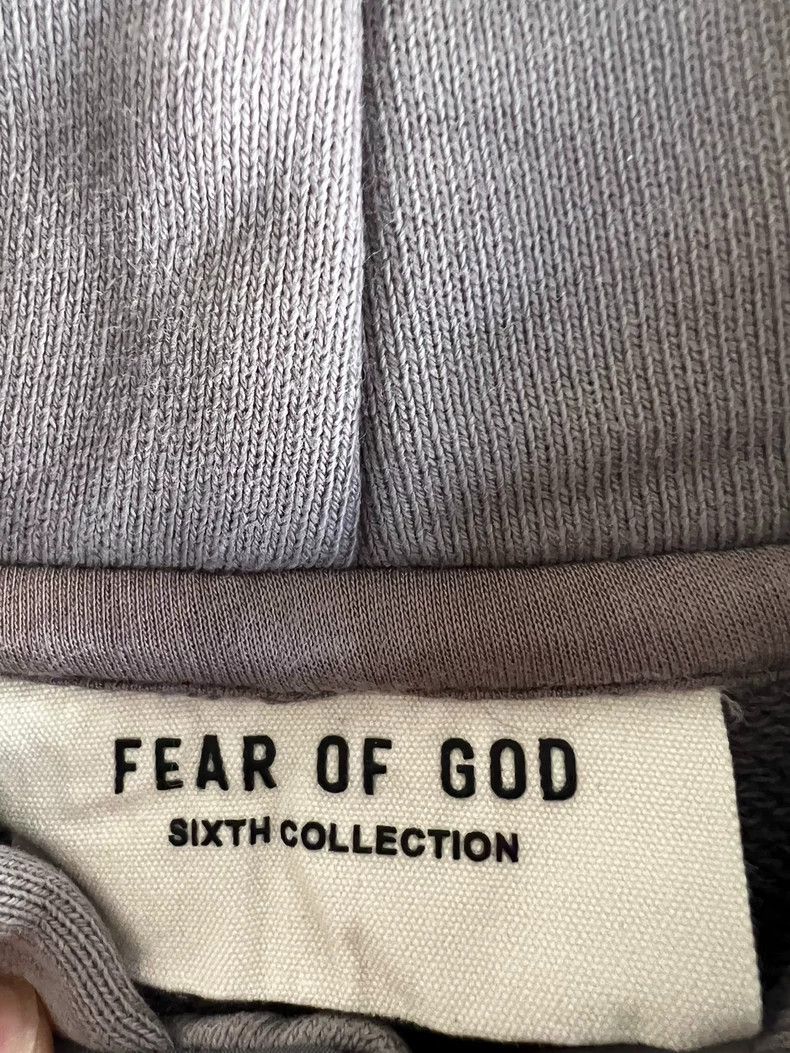 Fear of God FOG 6th Henry Neck Gray Sweatshirt M - dmc Size US M / EU 48-50 / 2 - 3 Thumbnail