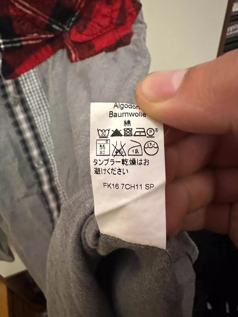 Kenzo KENZO Rose Chest Long Sleeve Shirt - dmc Size US XL / EU 56 / 4 - 5 Thumbnail