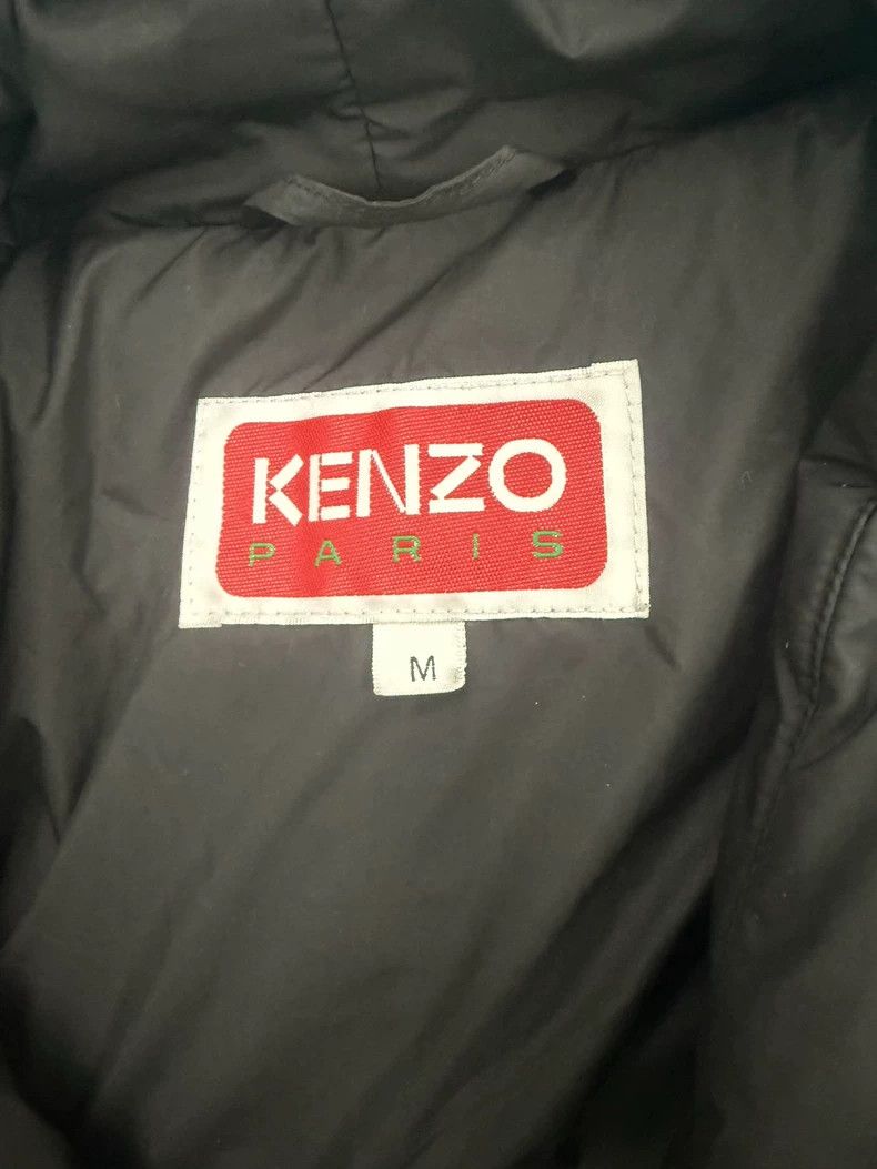 Kenzo KENZO Black Down Jacket with Big Logo - dmc Size US M / EU 48-50 / 2 - 3 Thumbnail