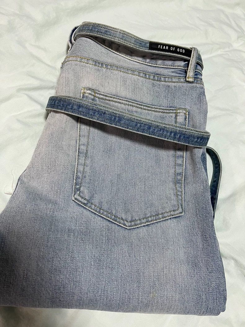 Fear of God Fear of God 6th Distressed Denim Jeans - dmc Size US 33 - 6 Thumbnail