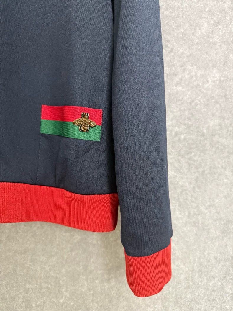 Gucci Gucci Red Green Bee Embroidery Jacket - dmc Size US XXS / EU 40 - 5 Thumbnail