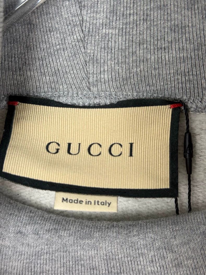 Gucci Gucci Leather Logo Embroidered Turtleneck Sweatshirt - dmc Size US S / EU 44-46 / 1 - 3 Thumbnail