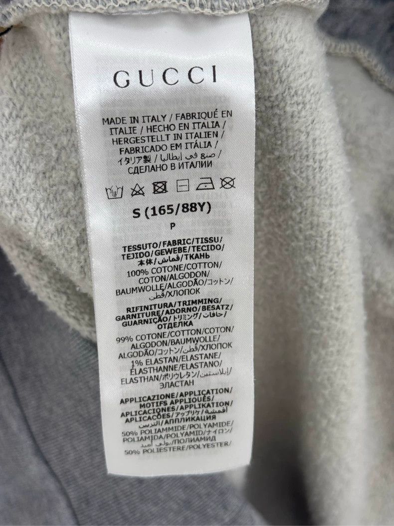 Gucci Gucci Leather Logo Embroidered Turtleneck Sweatshirt - dmc Size US S / EU 44-46 / 1 - 4 Thumbnail