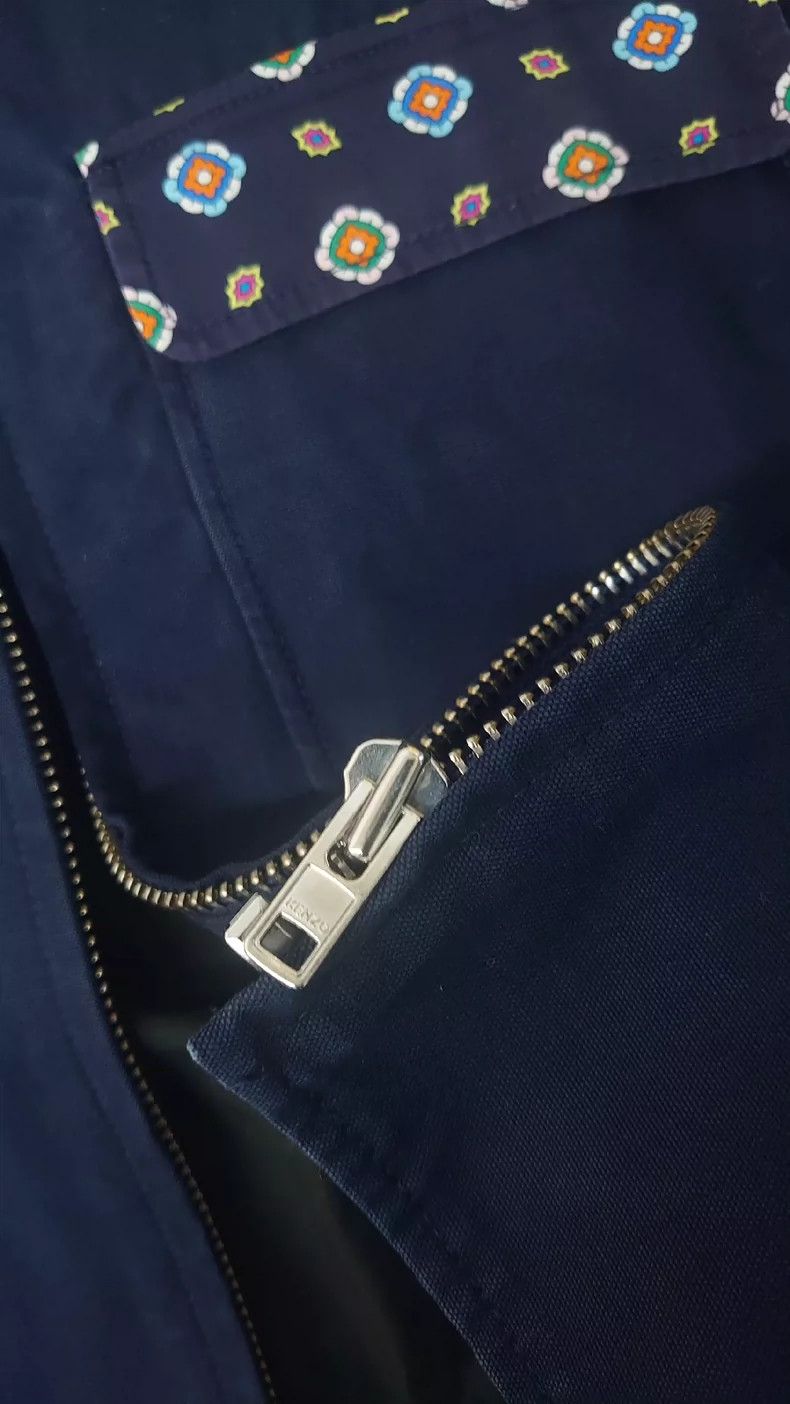 Kenzo Kenzo Blue Cotton Jacket Outerwear - dmc Size US S / EU 44-46 / 1 - 3 Thumbnail