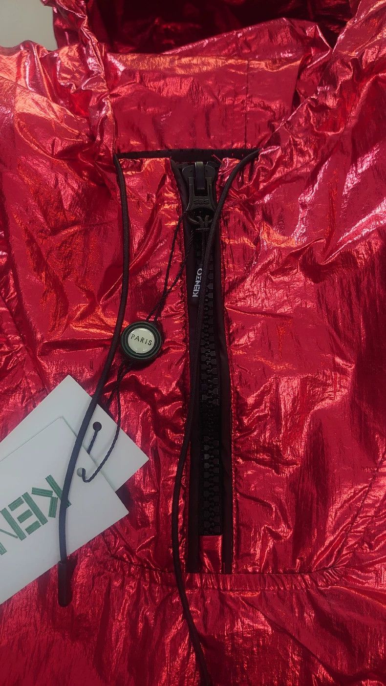 Kenzo Kenzo Red Hooded Rain Jacket - dmc Size US S / EU 44-46 / 1 - 2 Thumbnail