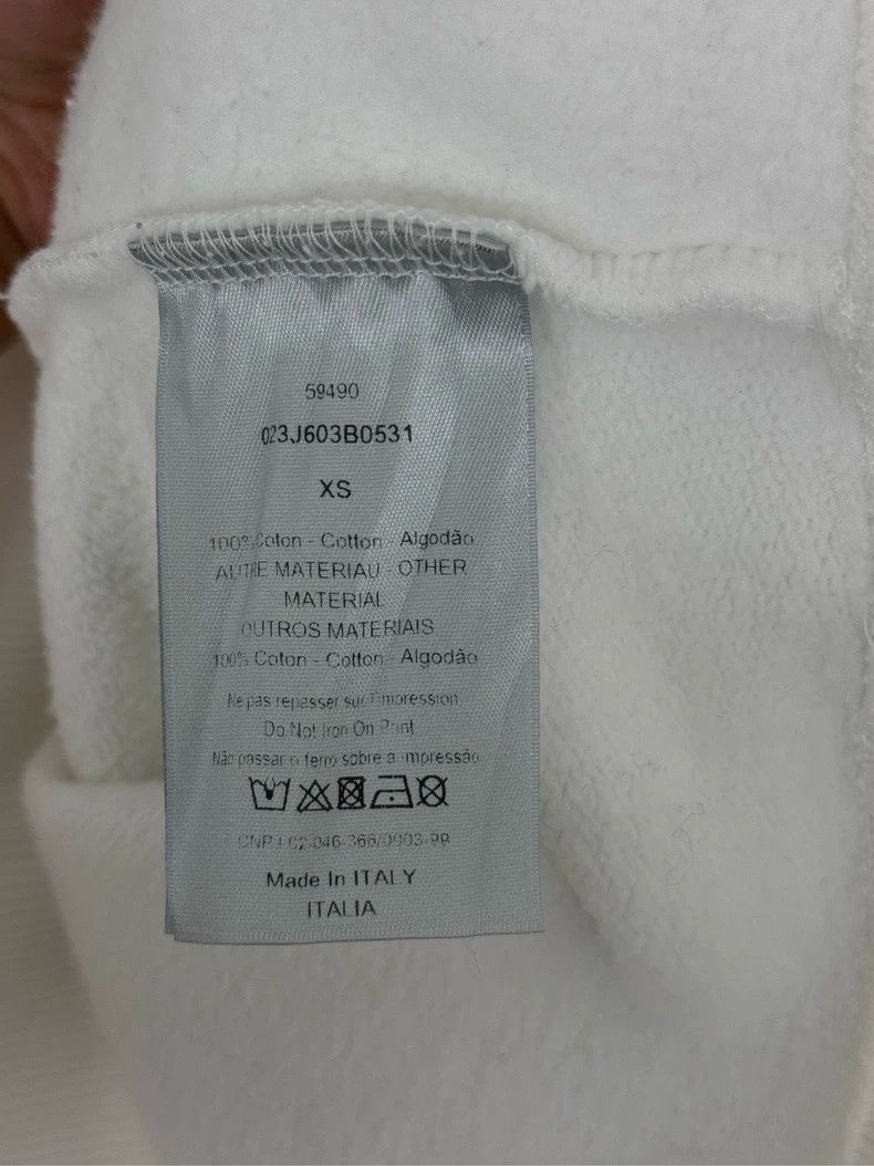 Dior Dior x Daniel Arsham Crystal Sweatshirt - dmc Size US XS / EU 42 / 0 - 4 Thumbnail