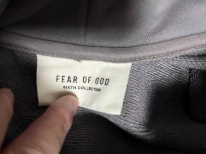 Fear of God Fear of God Season 6 Zip Hoodie - dmc Size US L / EU 52-54 / 3 - 4 Thumbnail