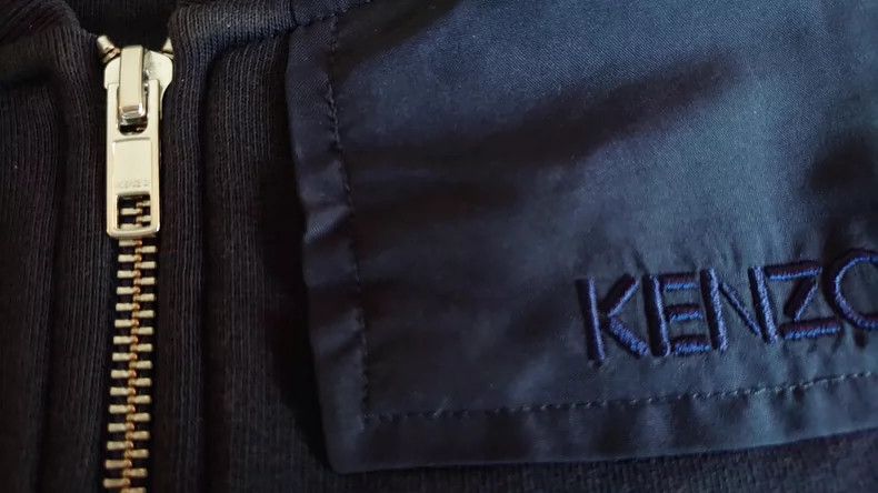 Kenzo KENZO Blue Zip-Up Jacket - dmc Size US L / EU 52-54 / 3 - 6 Thumbnail
