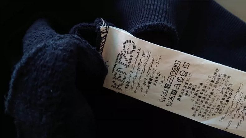 Kenzo KENZO Blue Zip-Up Jacket - dmc Size US L / EU 52-54 / 3 - 7 Thumbnail