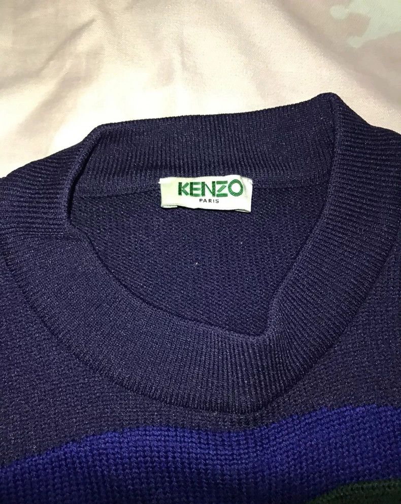 Kenzo Kenzo Moon Graphic Sweater - dmc Size US S / EU 44-46 / 1 - 4 Thumbnail