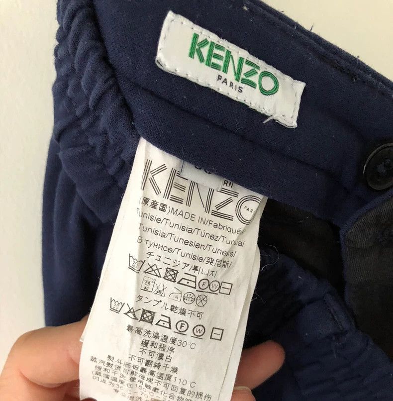 Kenzo Kenzo Men's Blue Casual Long Pants - dmc Size US 34 / EU 50 - 3 Thumbnail