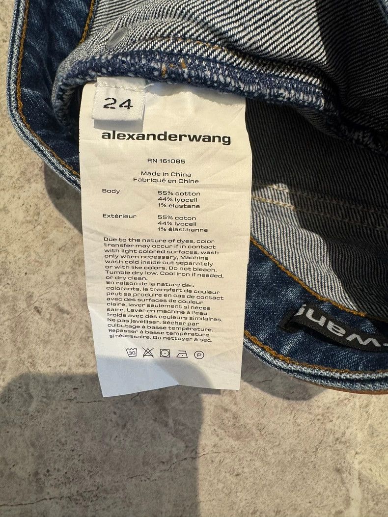 Alexander Wang Alexander Wang Denim Shorts Skirt - dmc Size US 26 / EU 42 - 7 Thumbnail