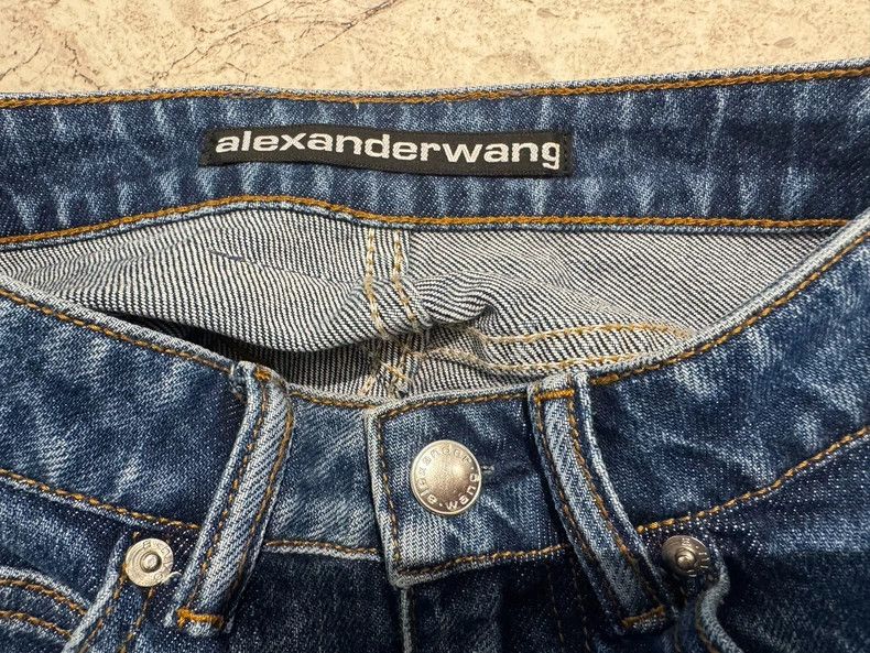 Alexander Wang Alexander Wang Denim Shorts Skirt - dmc Size US 26 / EU 42 - 6 Thumbnail