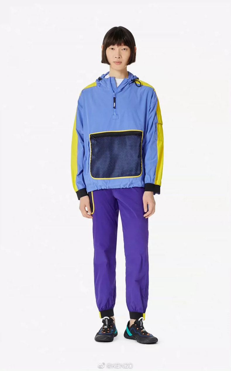 Kenzo Kenzo Blue Yellow Jacket - dmc Size US S / EU 44-46 / 1 - 9 Thumbnail