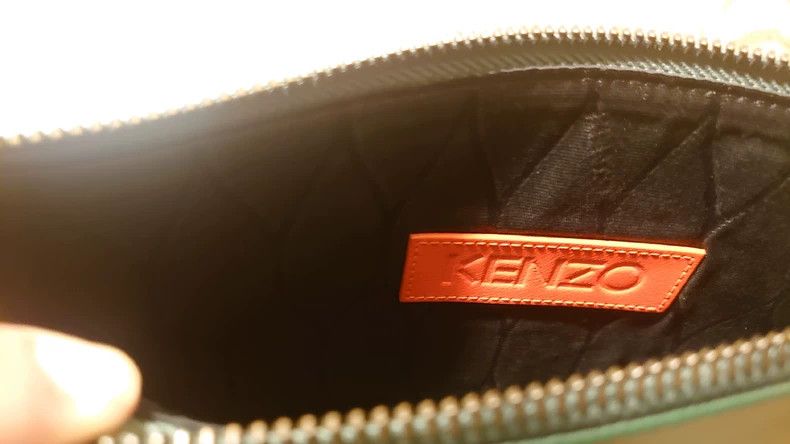 Kenzo Kenzo Green Logo Clutch Bag - dmc Size ONE SIZE - 5 Thumbnail