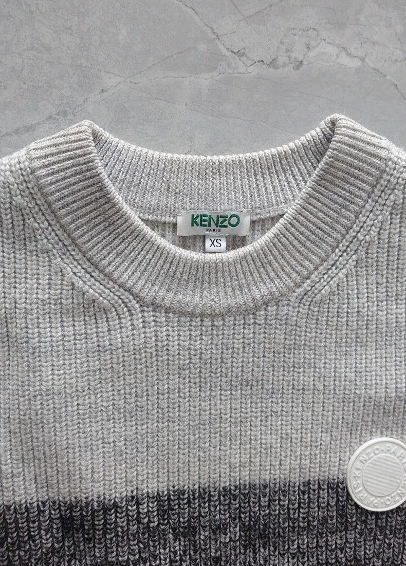 Kenzo Kenzo Striped Knit Sweater - dmc Size US S / EU 44-46 / 1 - 3 Thumbnail