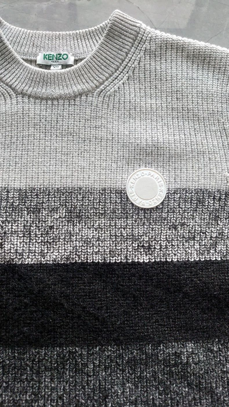 Kenzo Kenzo Striped Knit Sweater - dmc Size US S / EU 44-46 / 1 - 2 Thumbnail