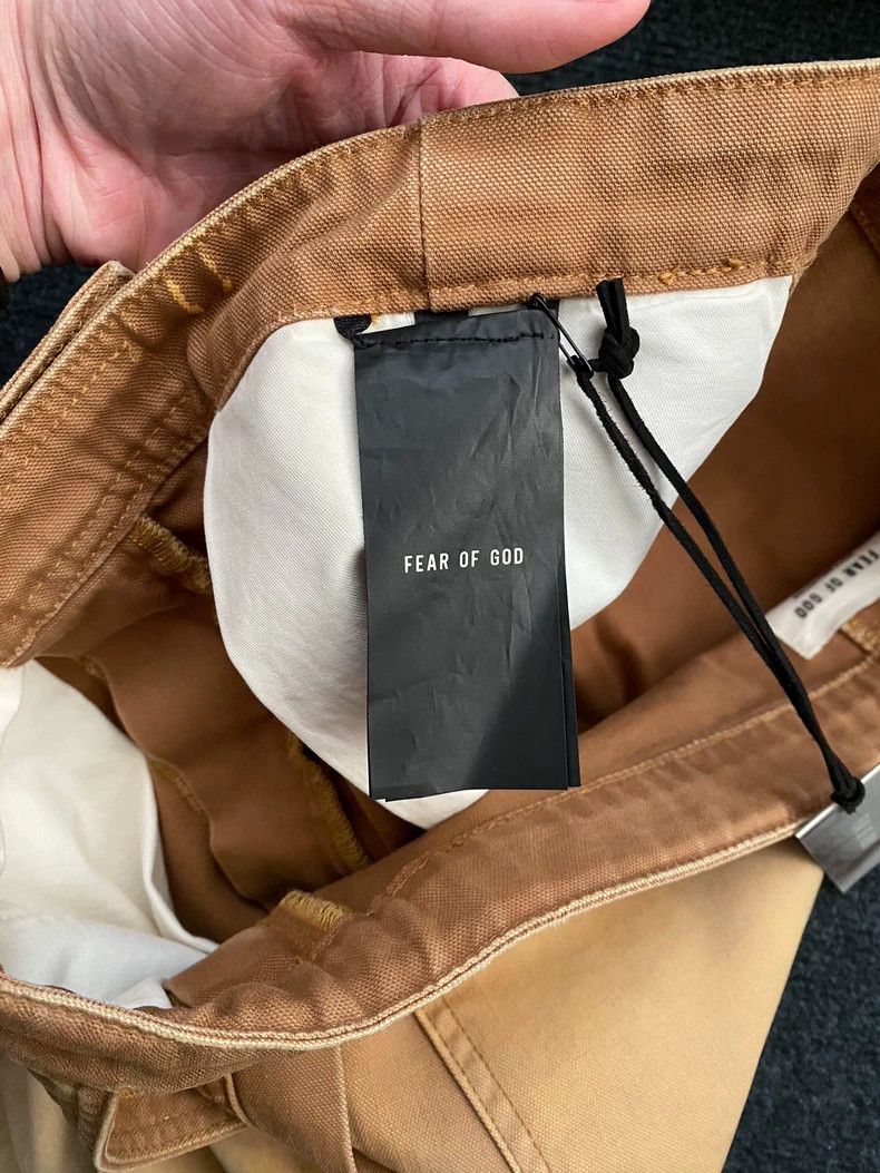 Fear of God Fear of God 6th Clay Dye Cargo Pants - dmc Size US 26 / EU 42 - 4 Thumbnail