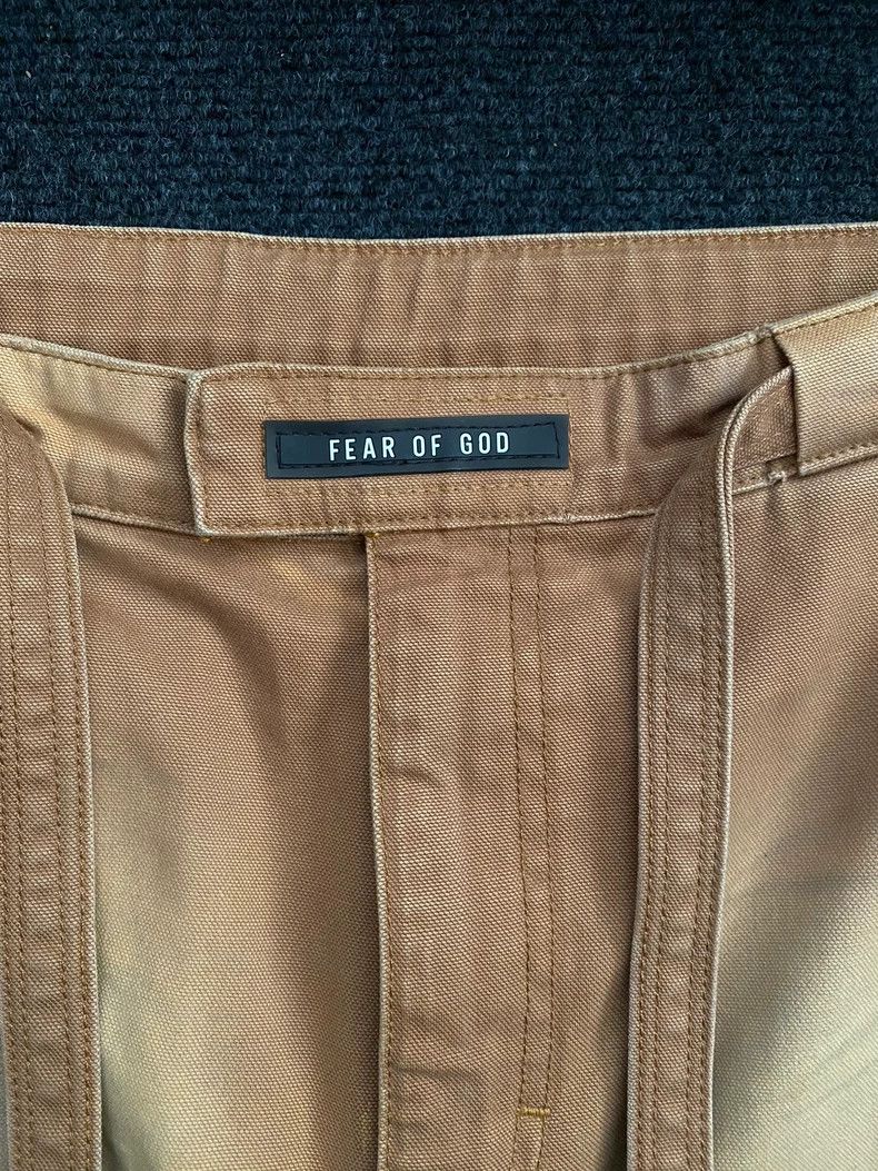 Fear of God Fear of God 6th Clay Dye Cargo Pants - dmc Size US 26 / EU 42 - 2 Thumbnail