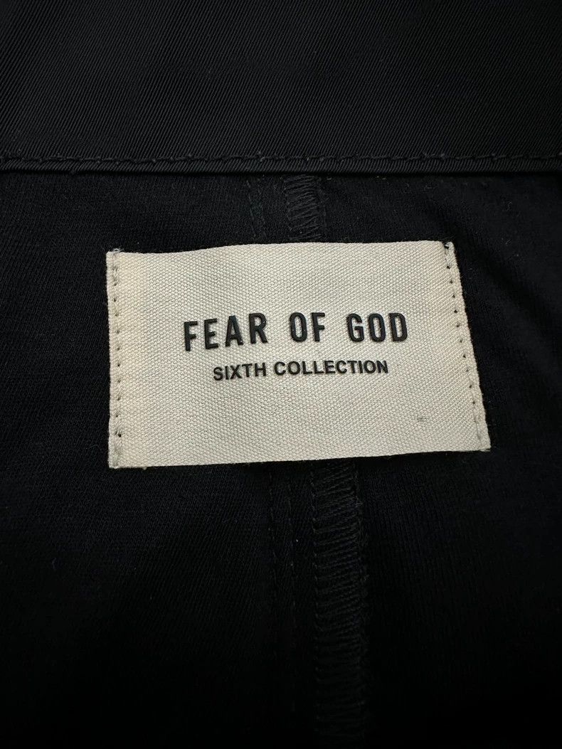 Fear of God Fear of God 6th Cargo Pants Black - dmc Size US 29 - 2 Thumbnail