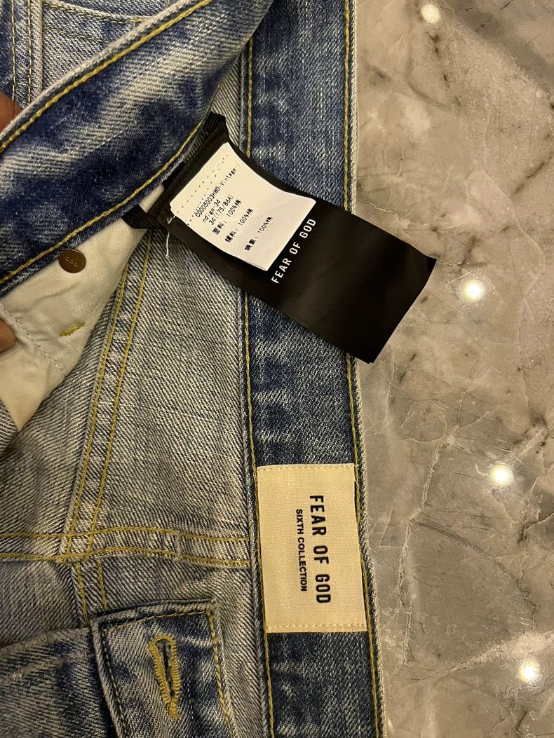 Fear of God Fear of God Season 6 Slim Jeans - dmc Size US 34 / EU 50 - 3 Thumbnail