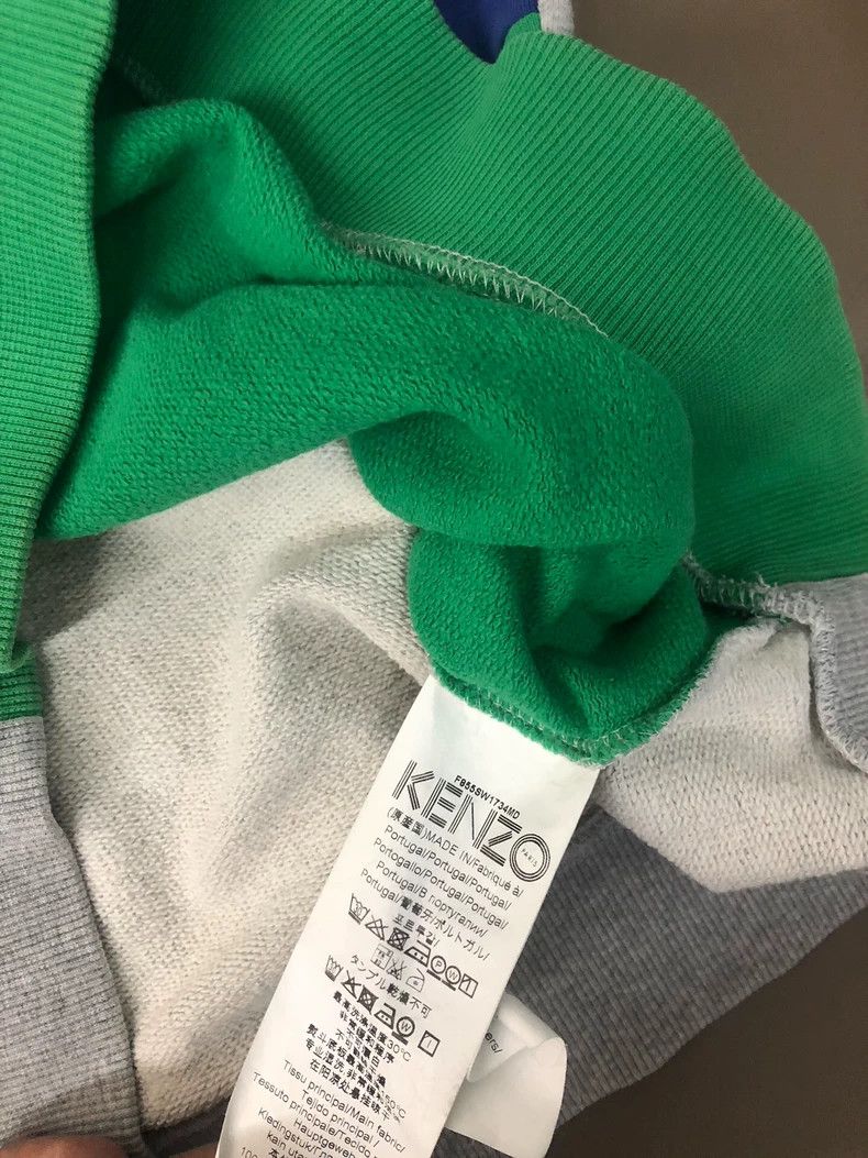 Kenzo Kenzo Color Block Sweatshirt - dmc Size US S / EU 44-46 / 1 - 3 Thumbnail