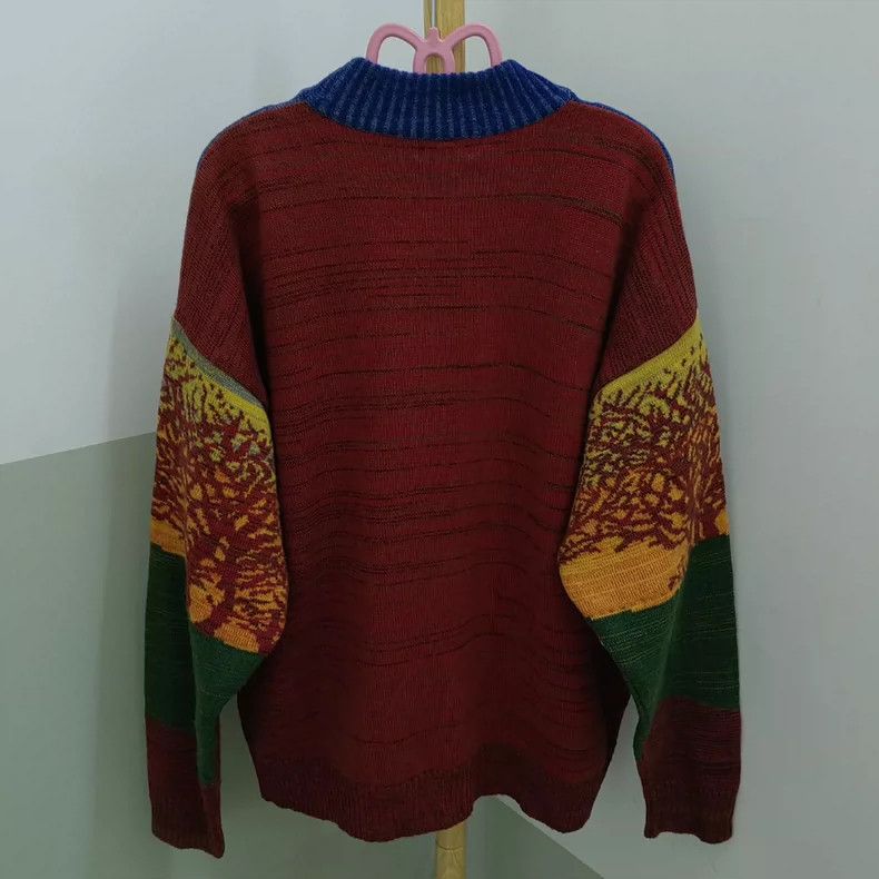 Kenzo KENZO Vintage Landscape Wool Sweater - dmc Size US XL / EU 56 / 4 - 5 Thumbnail