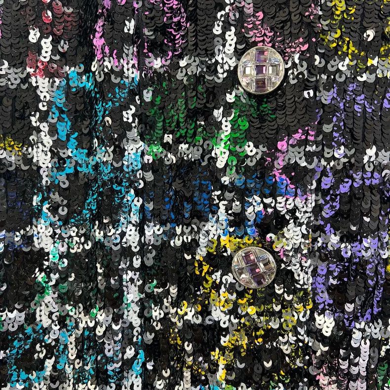 Chanel Chanel 22A Sequin Tweed Jacket - dmc Size US S / EU 44-46 / 1 - 5 Thumbnail