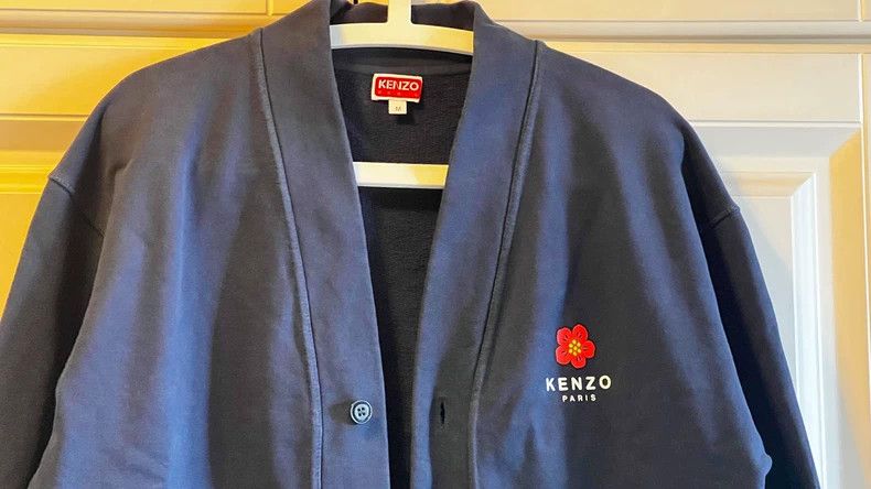 Kenzo KENZO Blue Vintage Sweatshirt Jacket - dmc Size US M / EU 48-50 / 2 - 2 Thumbnail