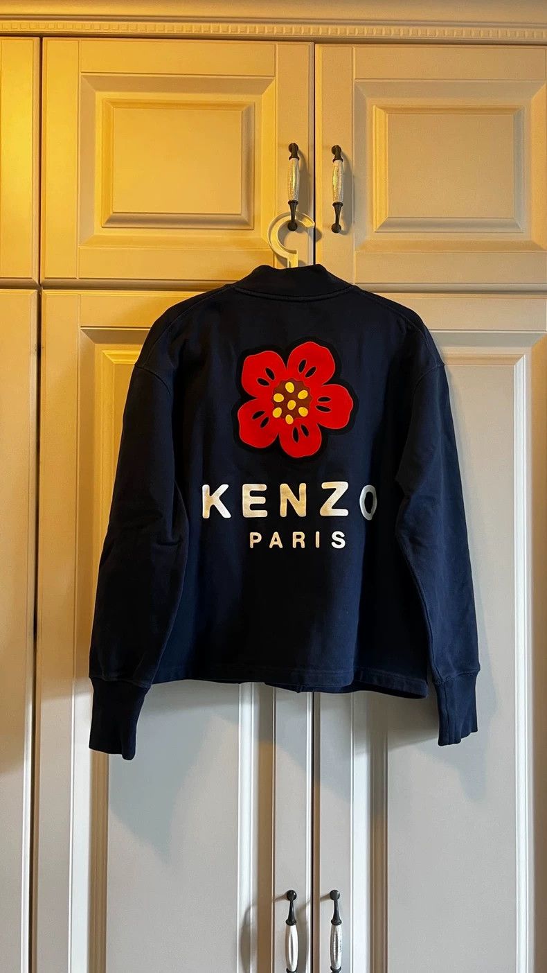 Kenzo KENZO Blue Vintage Sweatshirt Jacket - dmc Size US M / EU 48-50 / 2 - 3 Thumbnail