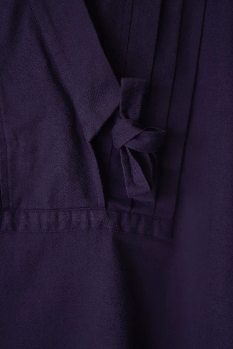 Kenzo KENZO Early Indigo Purple Embroidered Top - dmc Size US XL / EU 56 / 4 - 8 Thumbnail