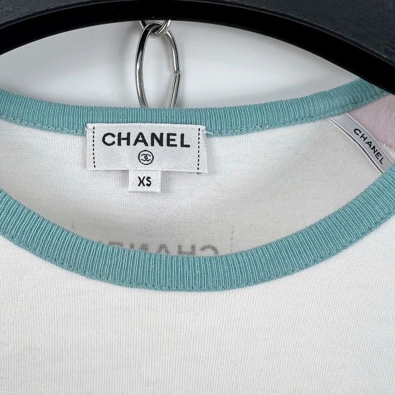 Chanel Chanel Cuba Coco CC Logo Short Sleeve - dmc Size US XS / EU 42 / 0 - 3 Thumbnail