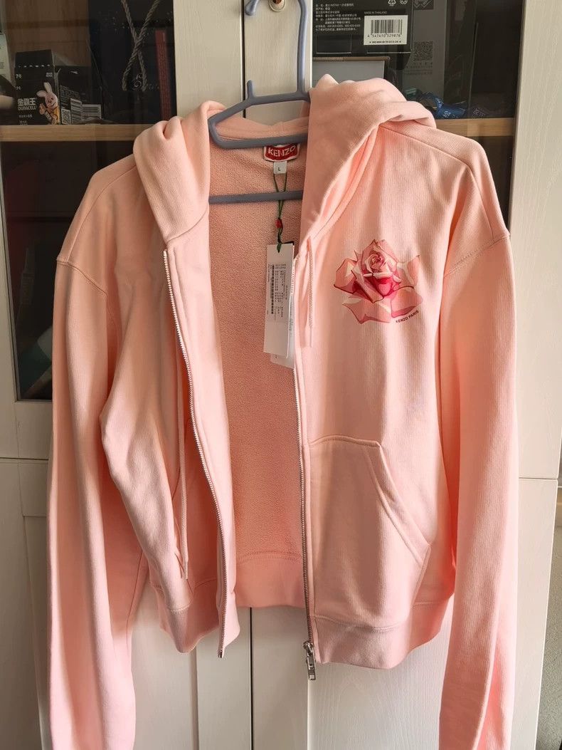 Kenzo KENZO Zip Hoodie Sweatshirt Jacket - dmc Size US L / EU 52-54 / 3 - 3 Thumbnail