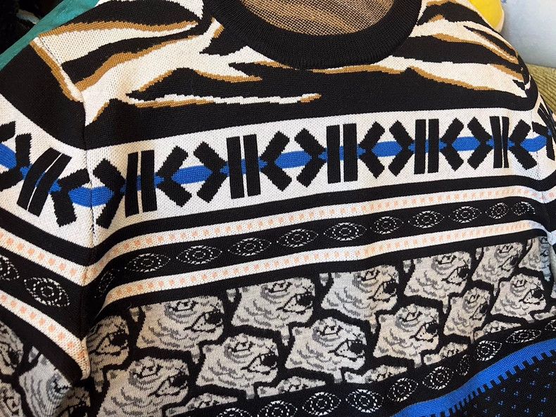 Kenzo KENZO Indian Wool Sweater S - dmc Size US S / EU 44-46 / 1 - 3 Thumbnail
