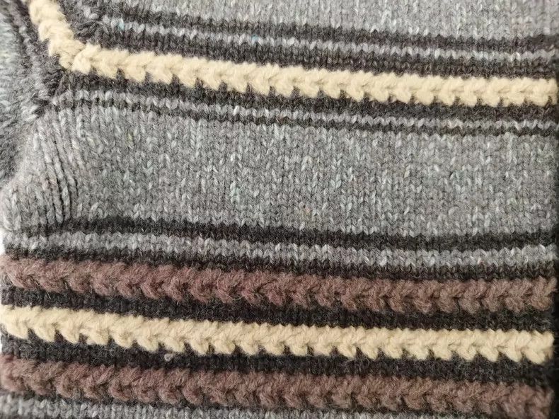 RRL Men's Knit Sweater Cardigan - dmc