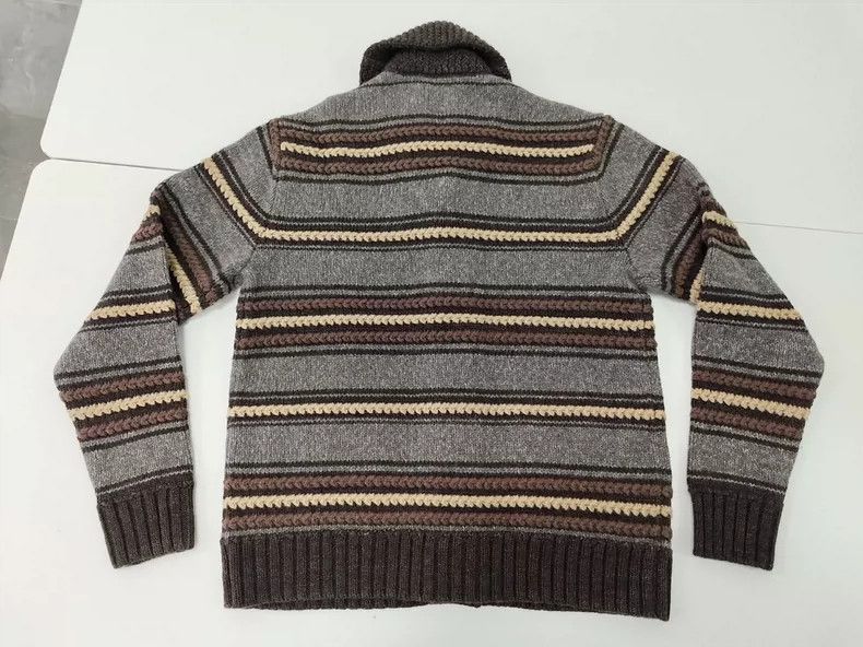 RRL Men's Knit Sweater Cardigan - dmc